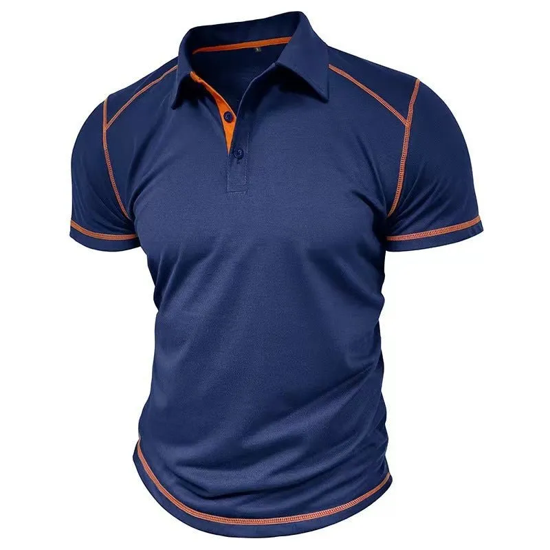 Men's Elegant Short Sleeve Polo Shirt