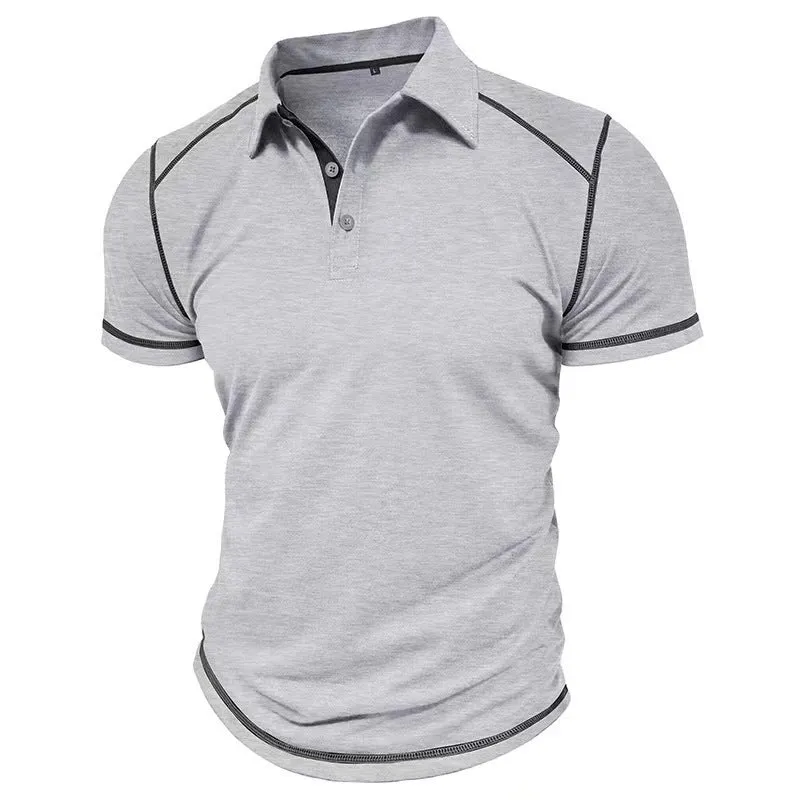 Men's Elegant Short Sleeve Polo Shirt