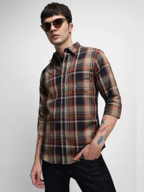 Men's Rust Casual Shirts