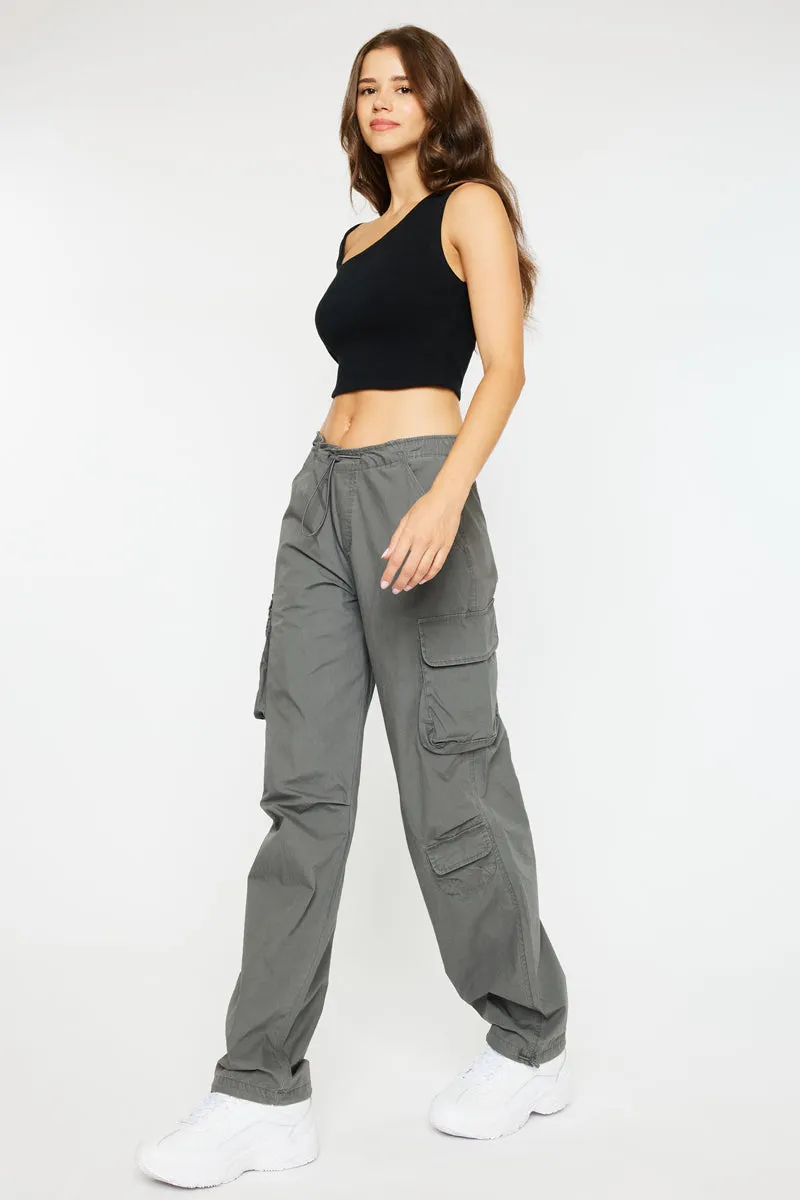 Nataly High Rise Relaxed Cargo Pants