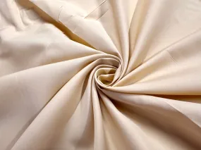 Natural Plain Soft Butter Crepe Fabric