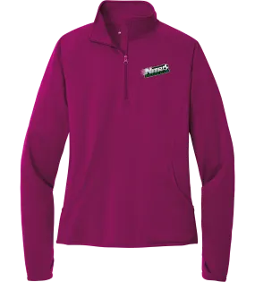 Nitro Soccer Ladies Sport-Wick Stretch 1/4-Zip Pullover