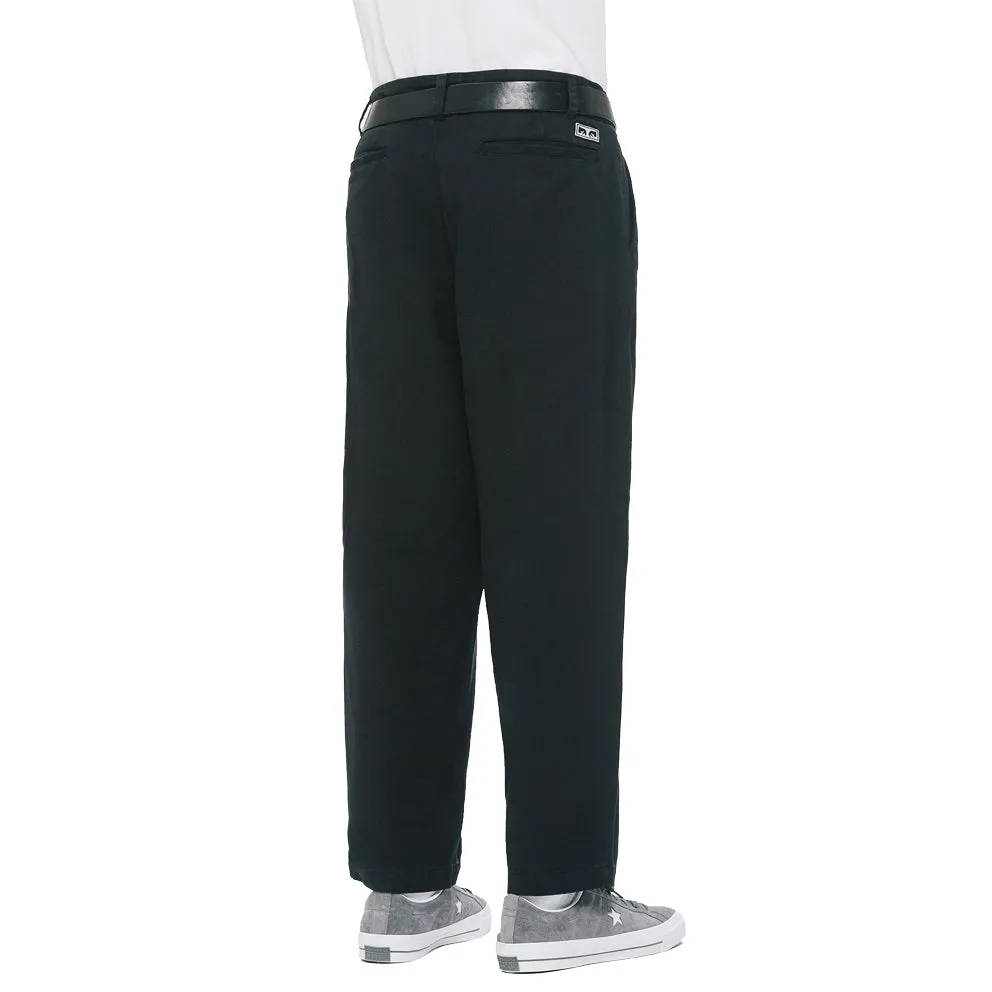 OBEY FUBAR BIG FITS PANTS // BLACK