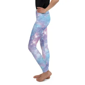 Pastel Galaxy Youth Leggings