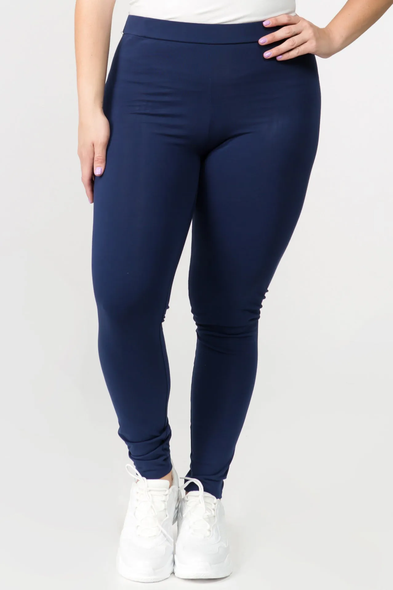 Plus Size Basically Perfect High Rise Cotton Leggings