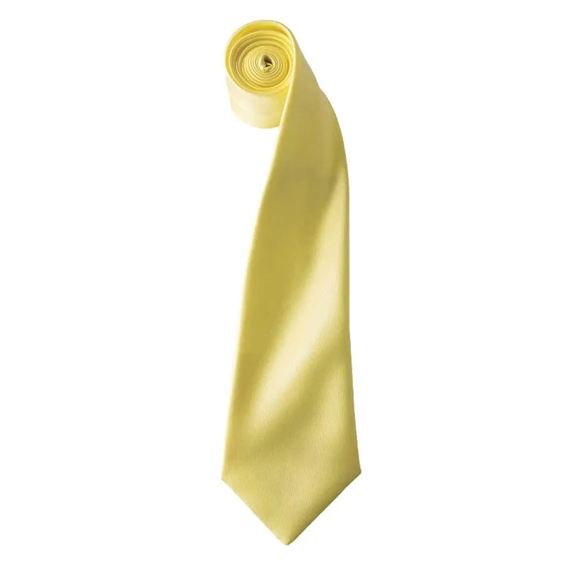 Premier Colours Satin Tie PR750