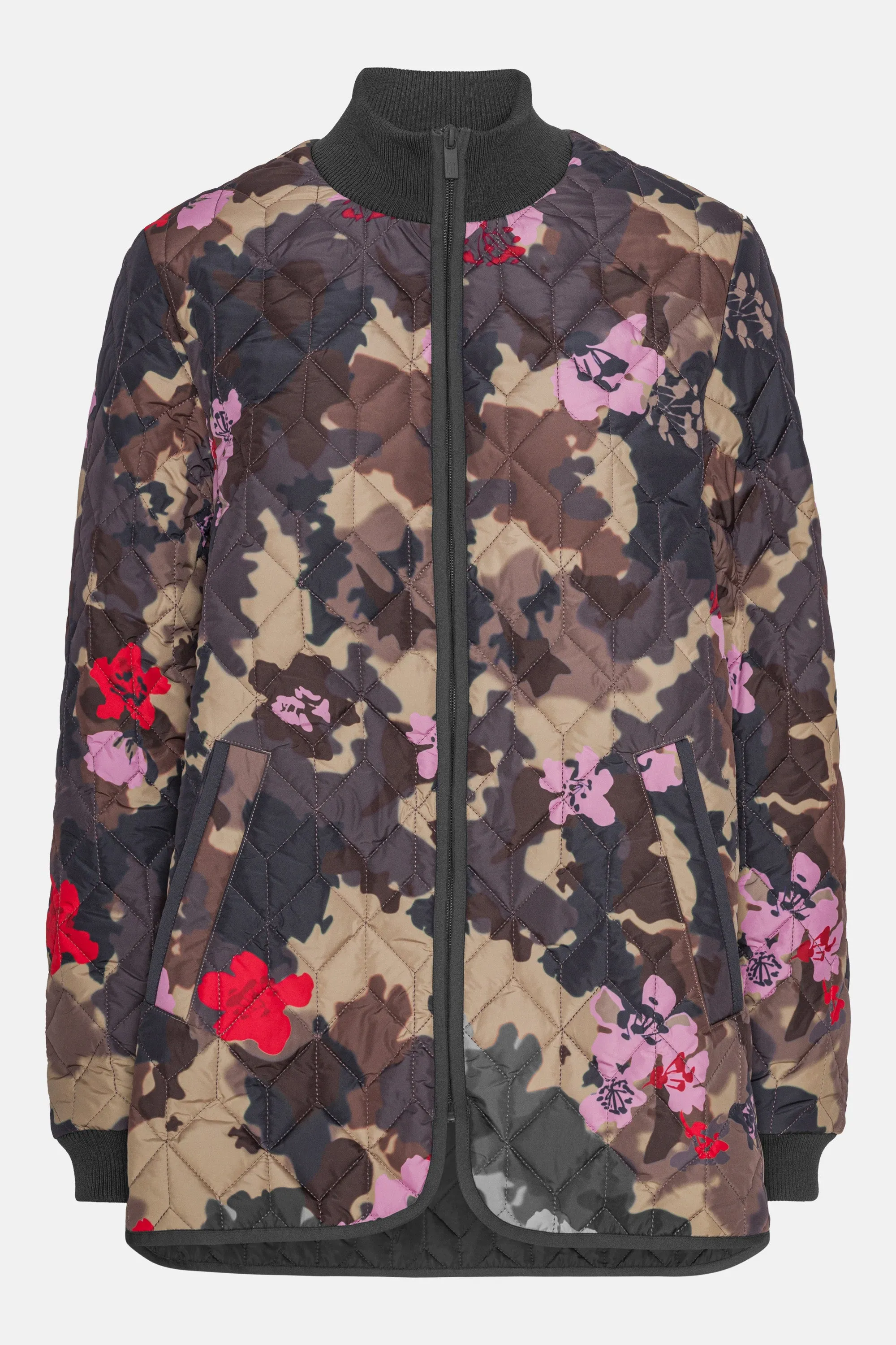 Quilt Jacket - Floral Camo