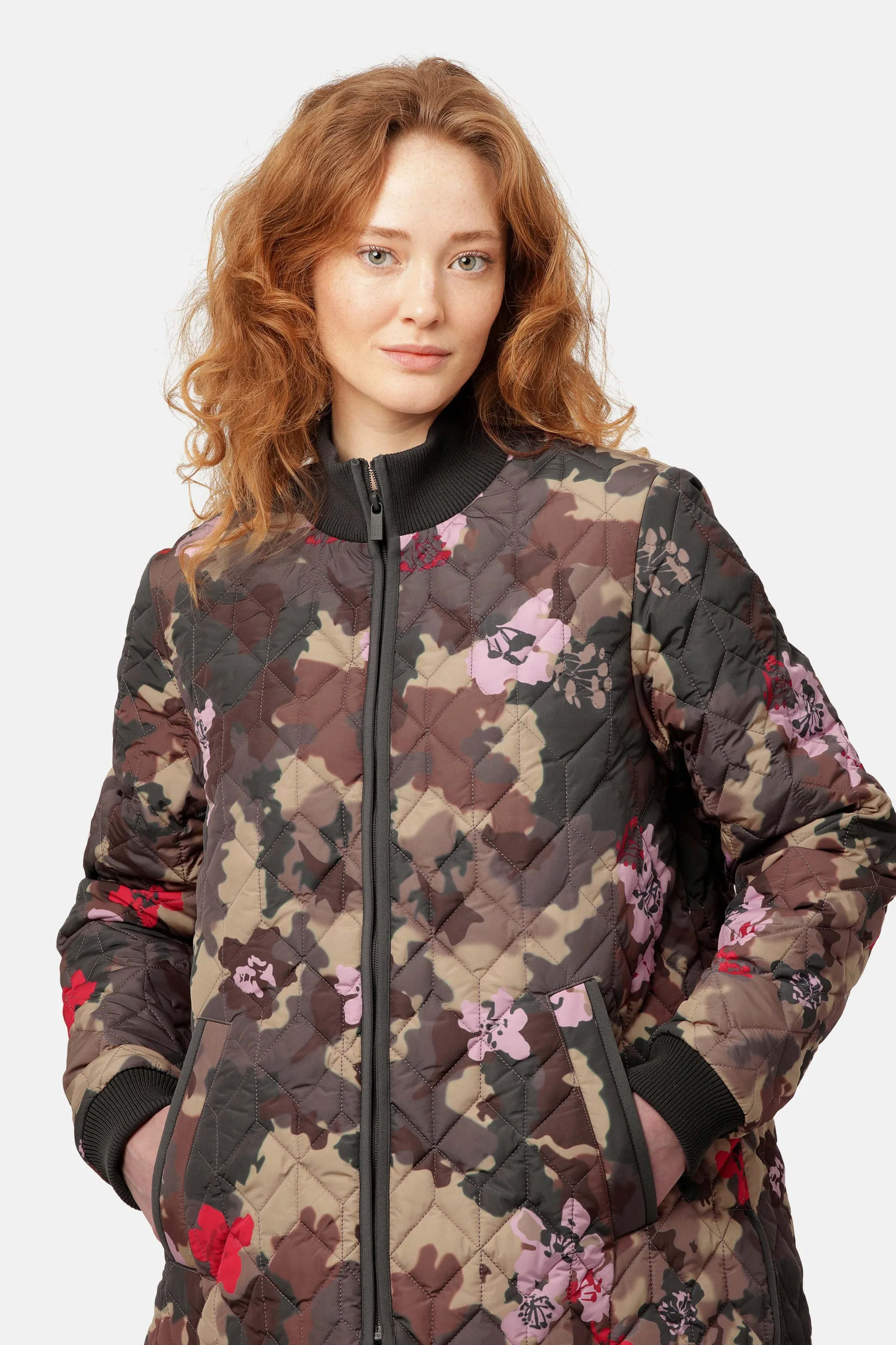 Quilt Jacket - Floral Camo