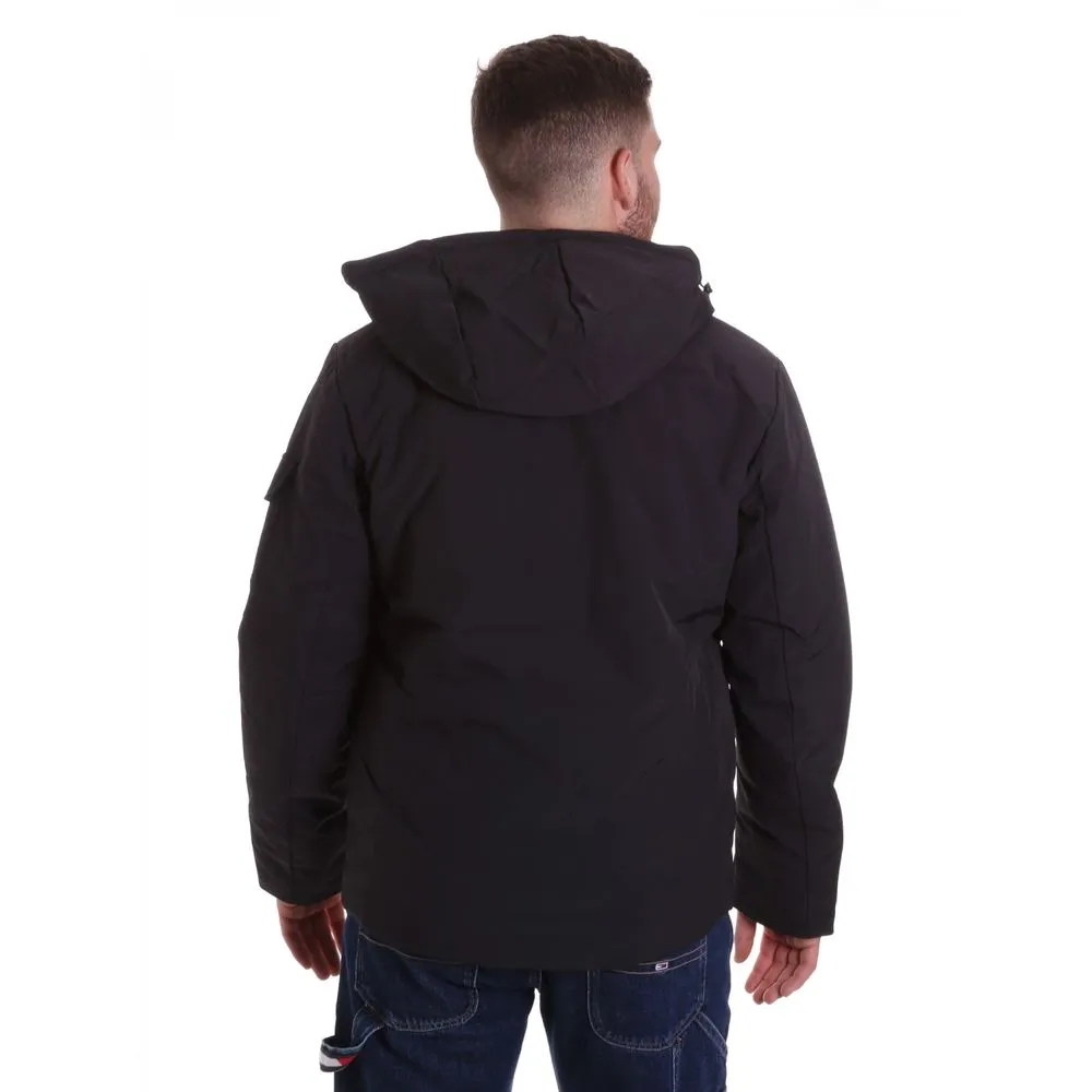 Refrigiwear Black Polyester Men Jacket