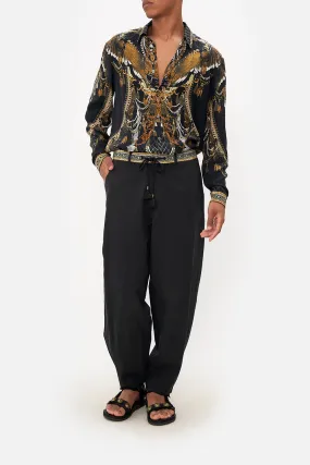 RELAXED DROPPED CROTCH PANT RAVIN RAVEN