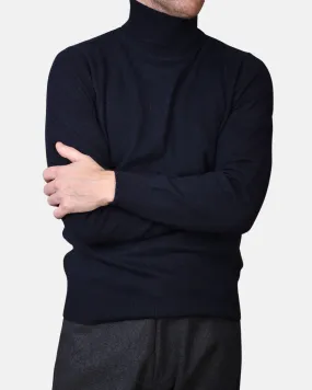 Rollneck Cash/Blend - Navy