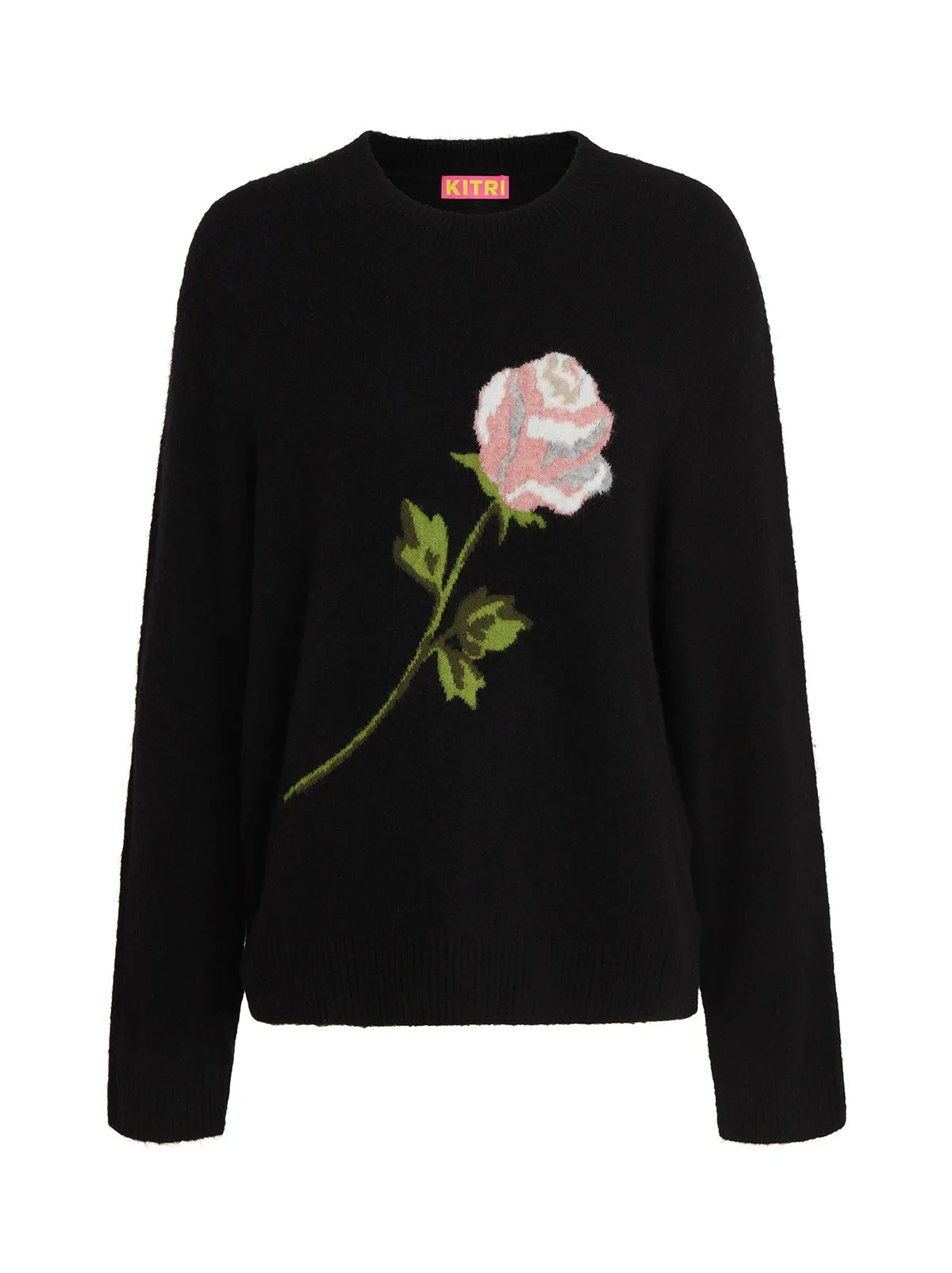 Rowan Black Rose Oversized Sweater