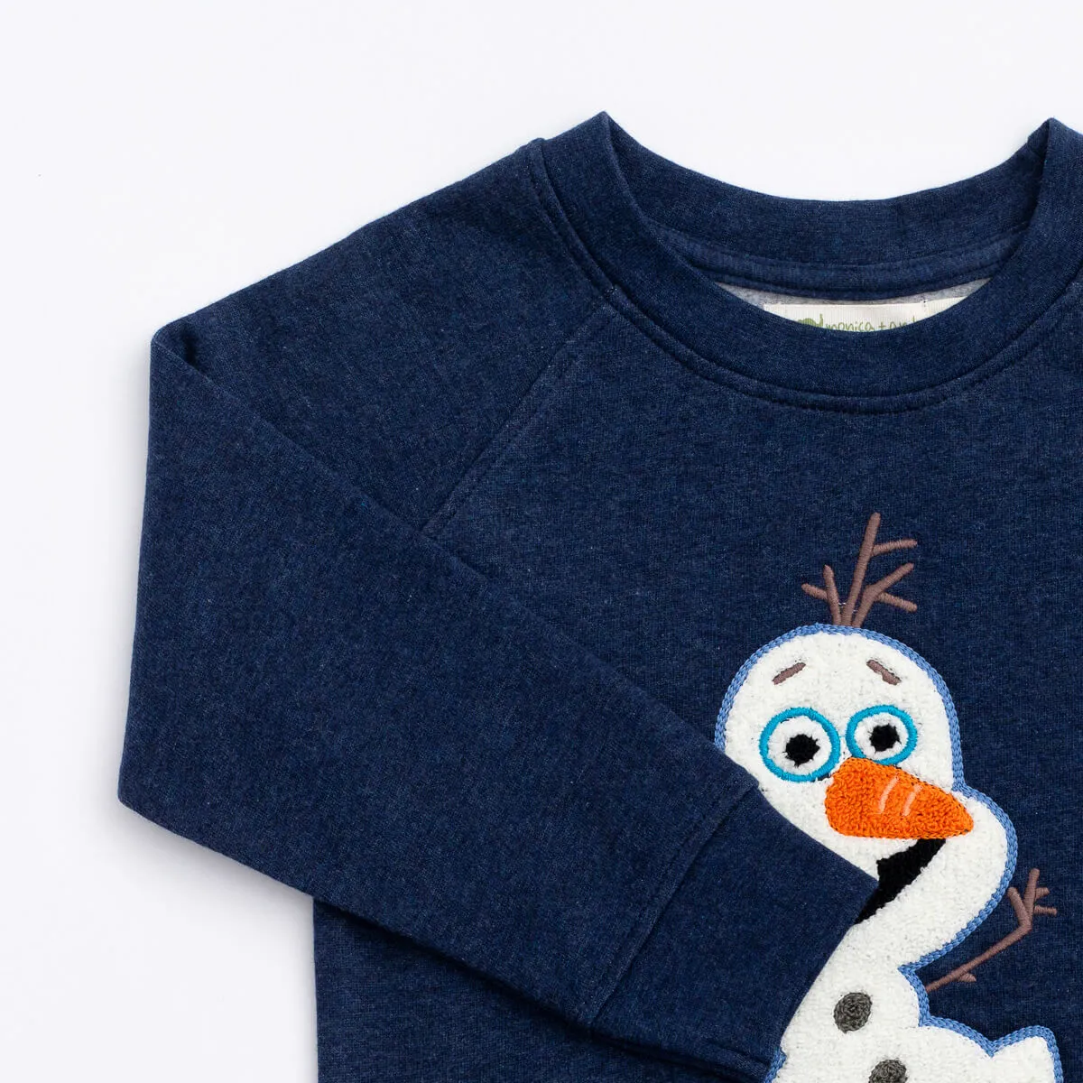 SALE - Embroidered Crewneck Sweatshirt_Disney's Frozen Olaf