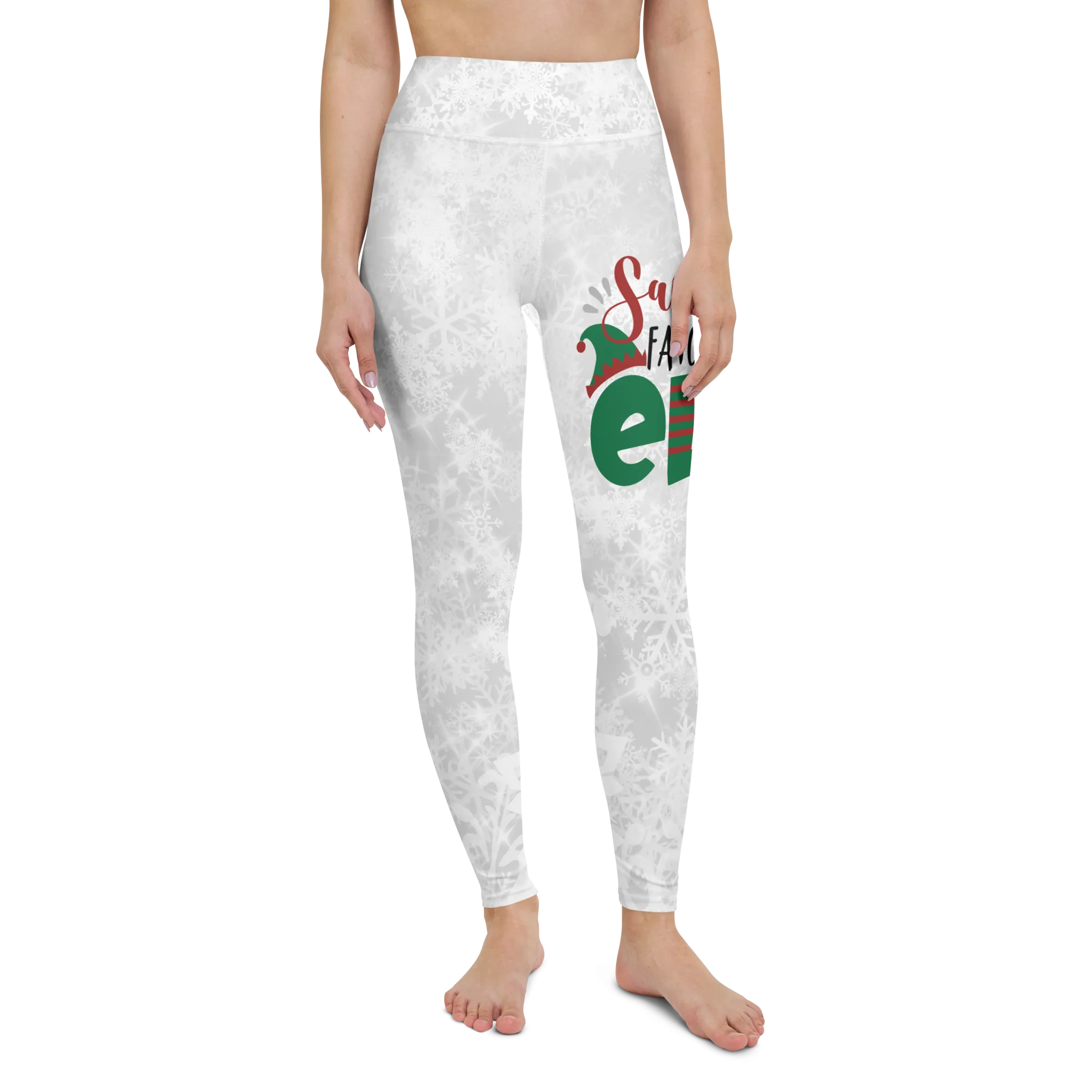 Santa's Favorite Elf Yoga Leggings