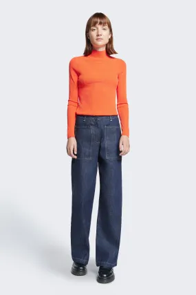 Sentient Turtleneck Knit Lava