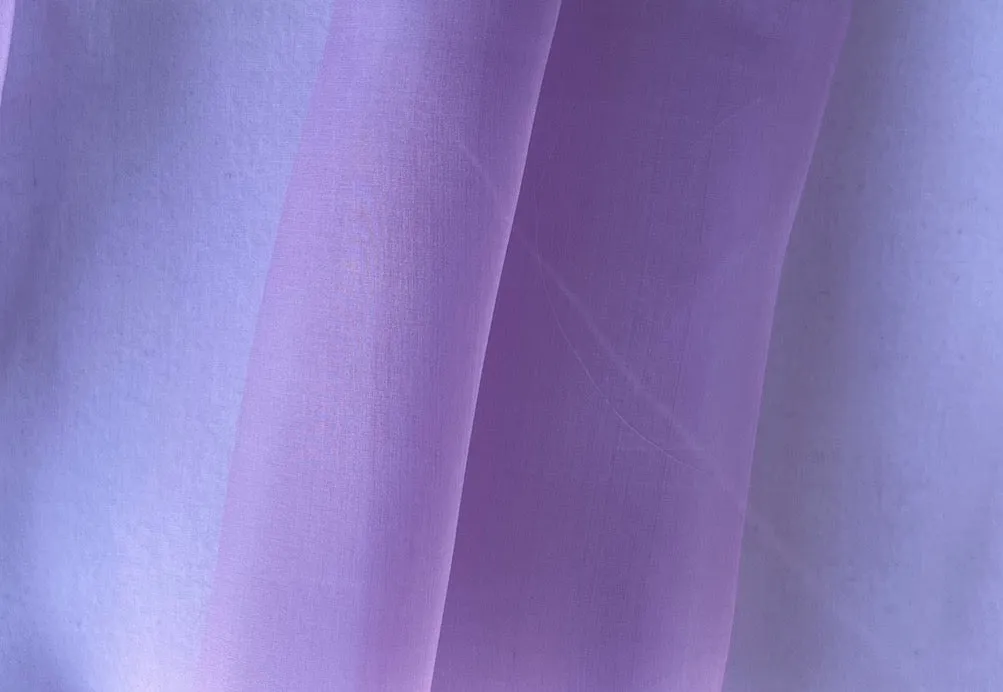 Sheer Gorgeous Pale Orchid Petal Silk Organza (Made in Italy)