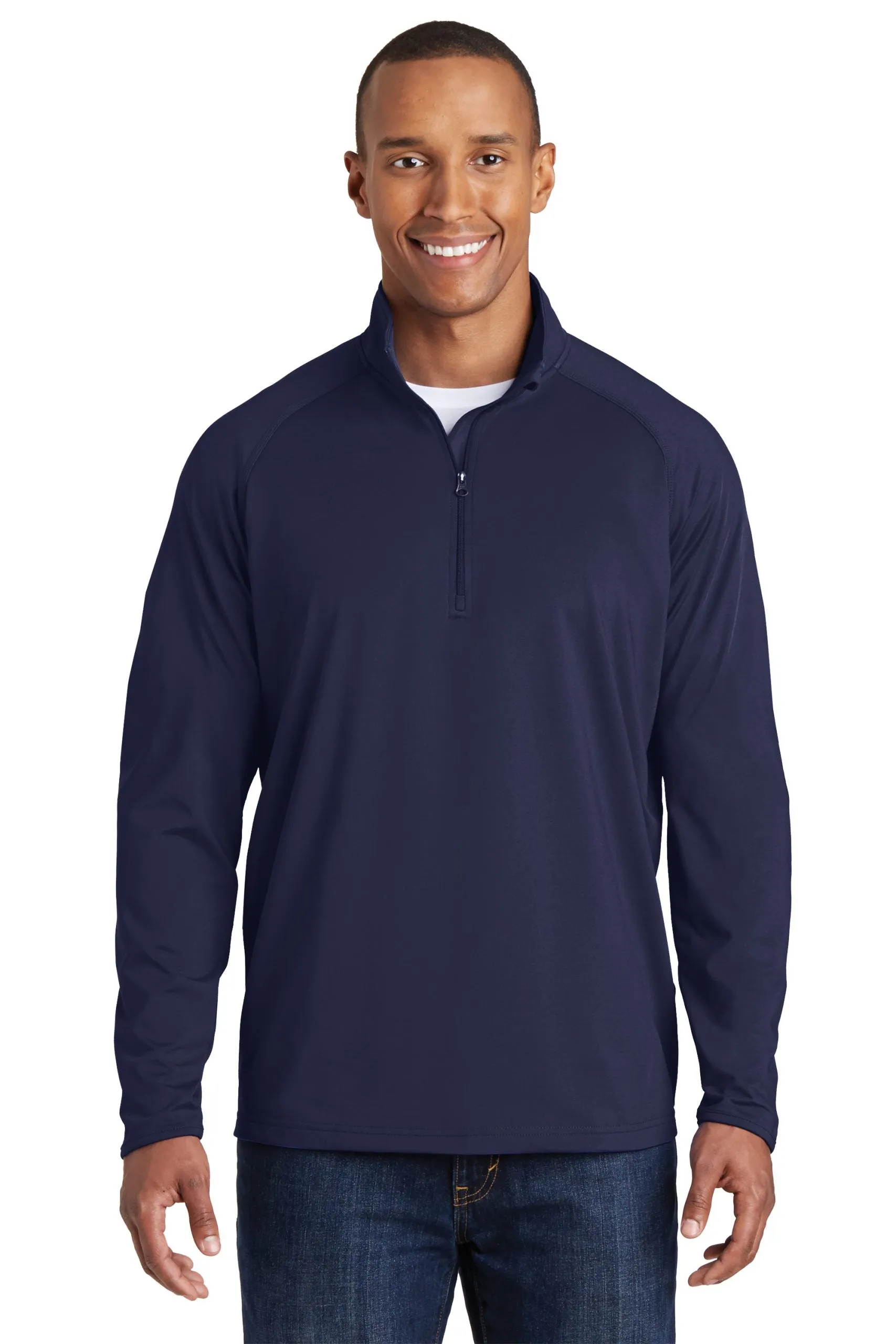 Sport-Tek® Tall Sport-Wick® Stretch 1/2-Zip Pullover