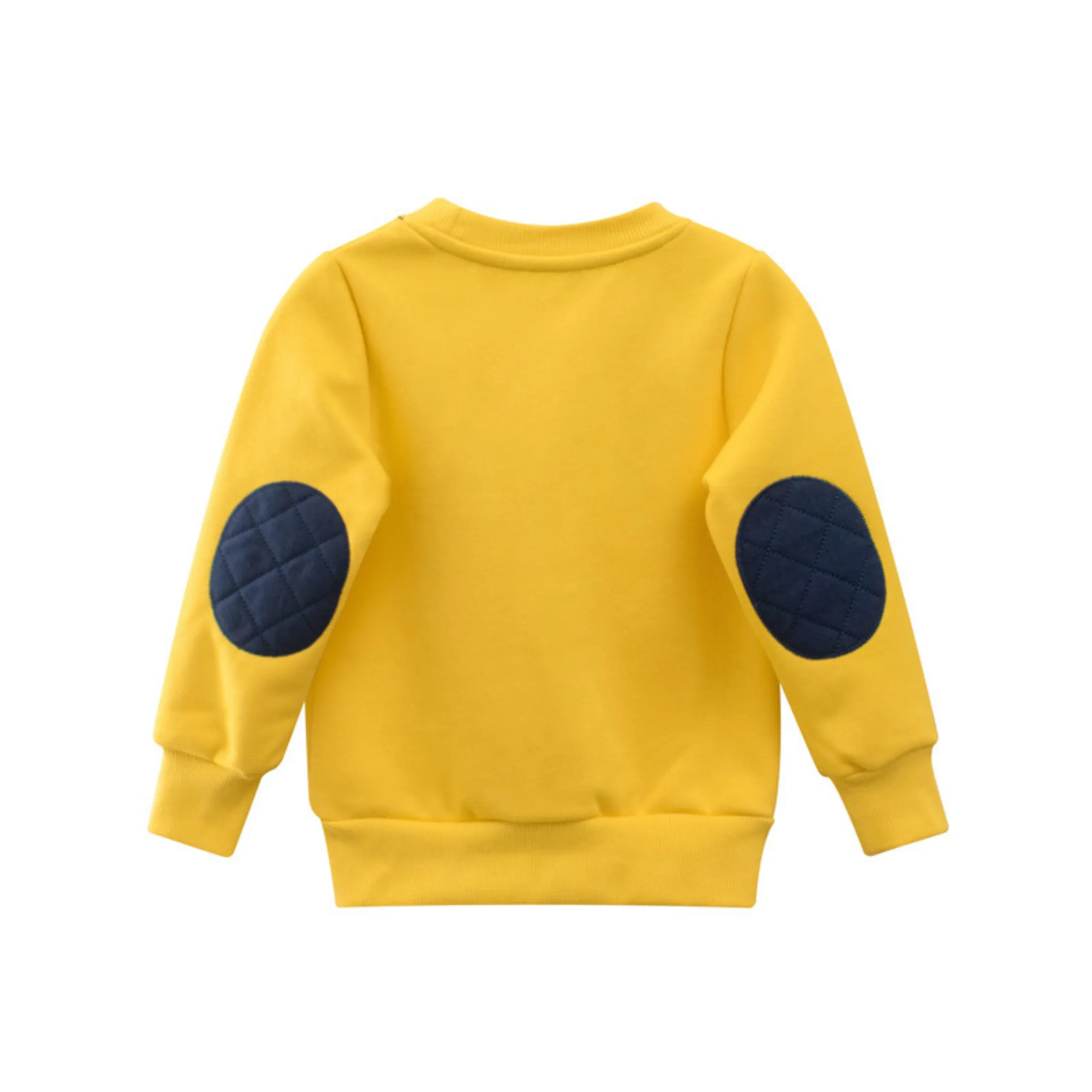 Stars' Round Neck Sweat Shirt ,2 Variants: Yellow and Black