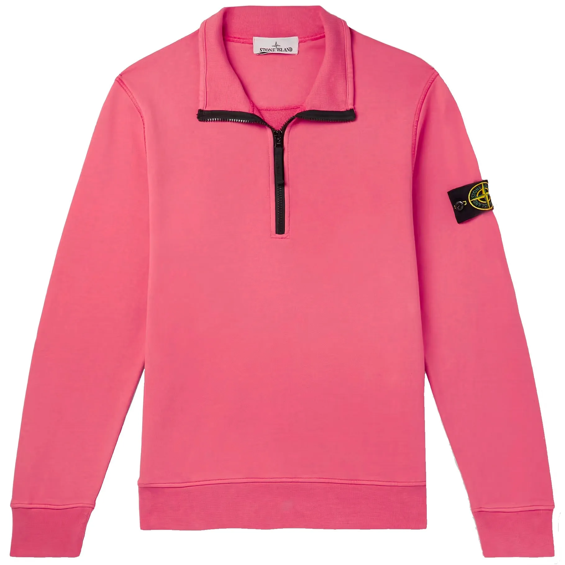 Stone Island Cotton Half-Zip Sweatshirt