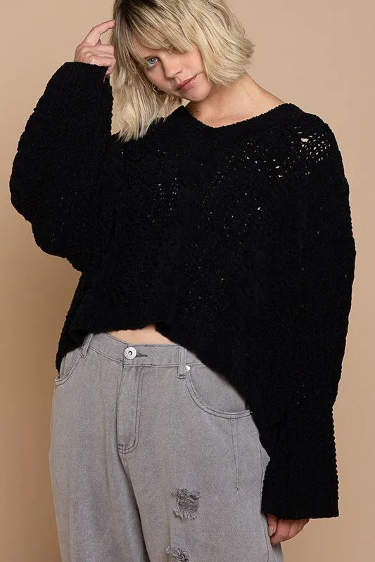 Tina Twisted Knit Sweater