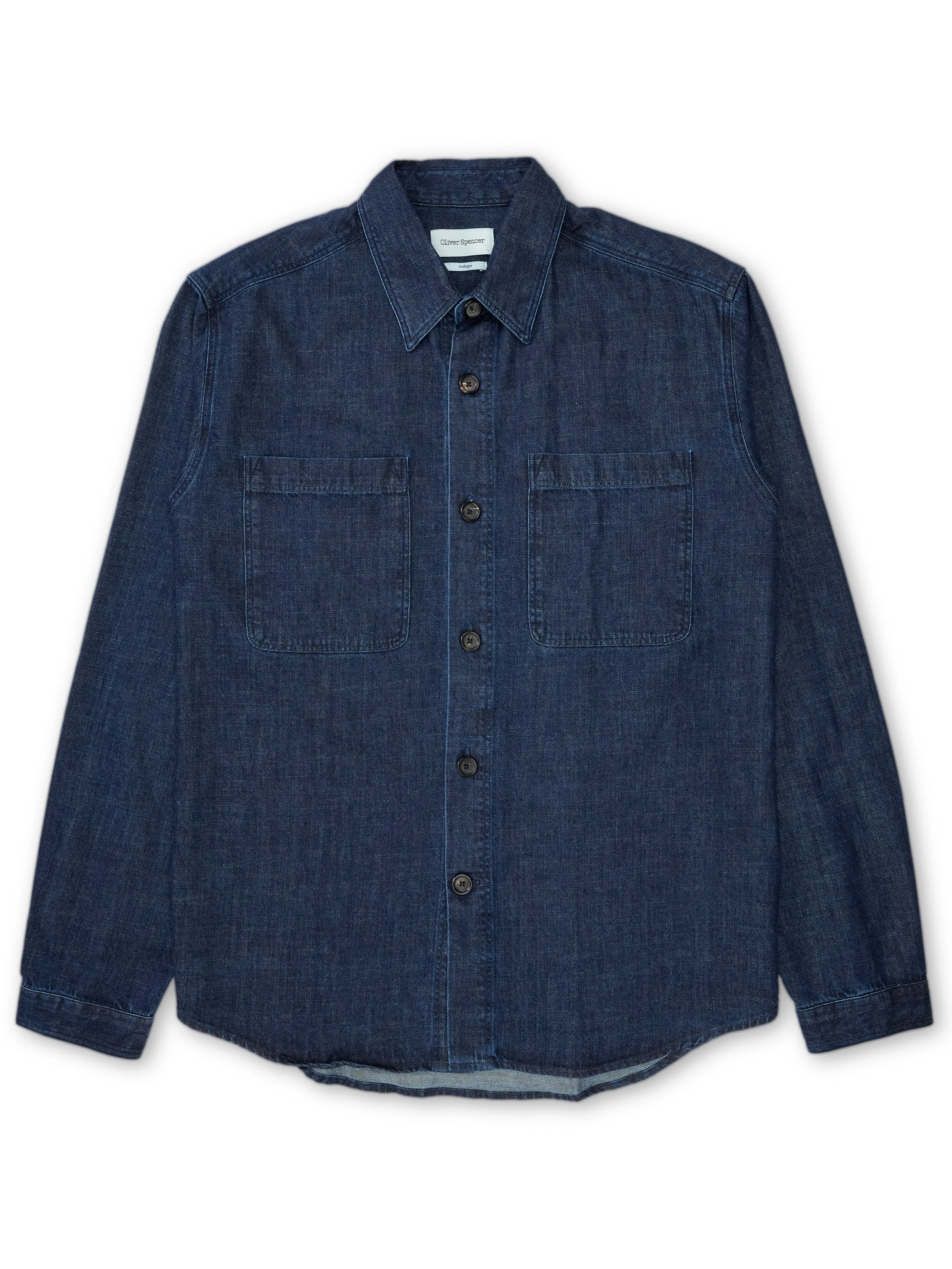 Treviscoe Shirt Mullins Denim Indigo Rinse