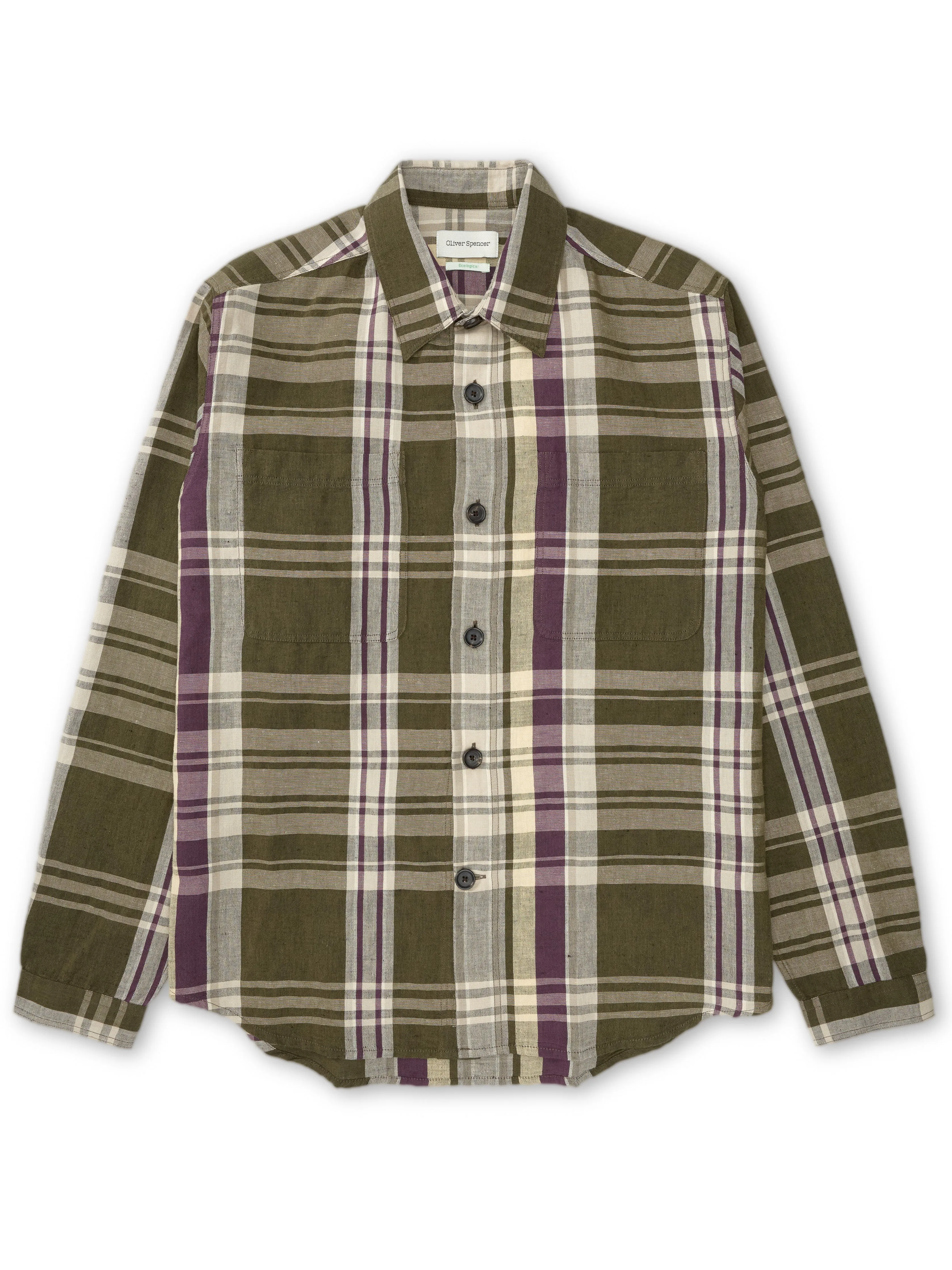 Treviscoe Shirt Westwick Aubergine