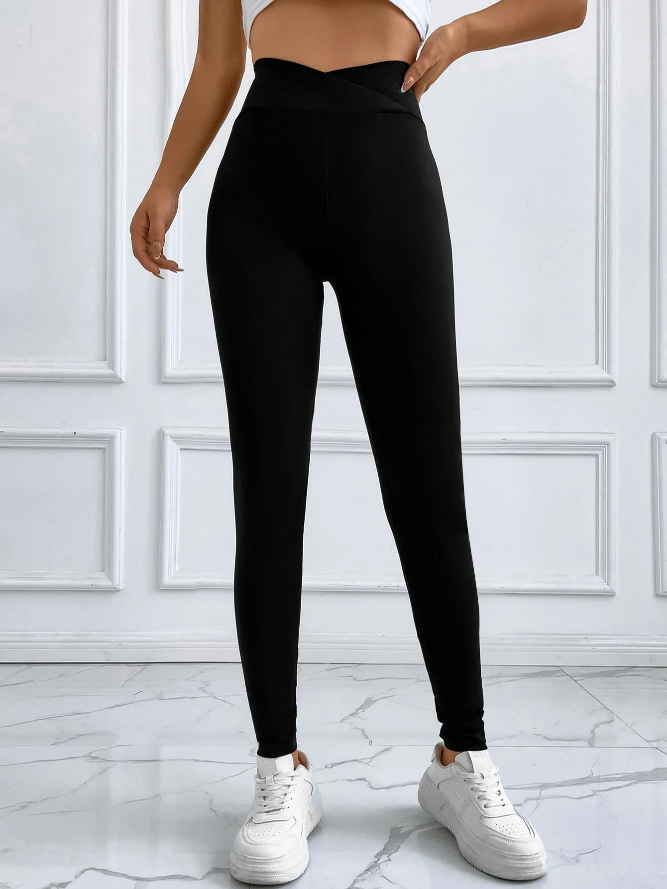 Unity Solid High Waist Leggings