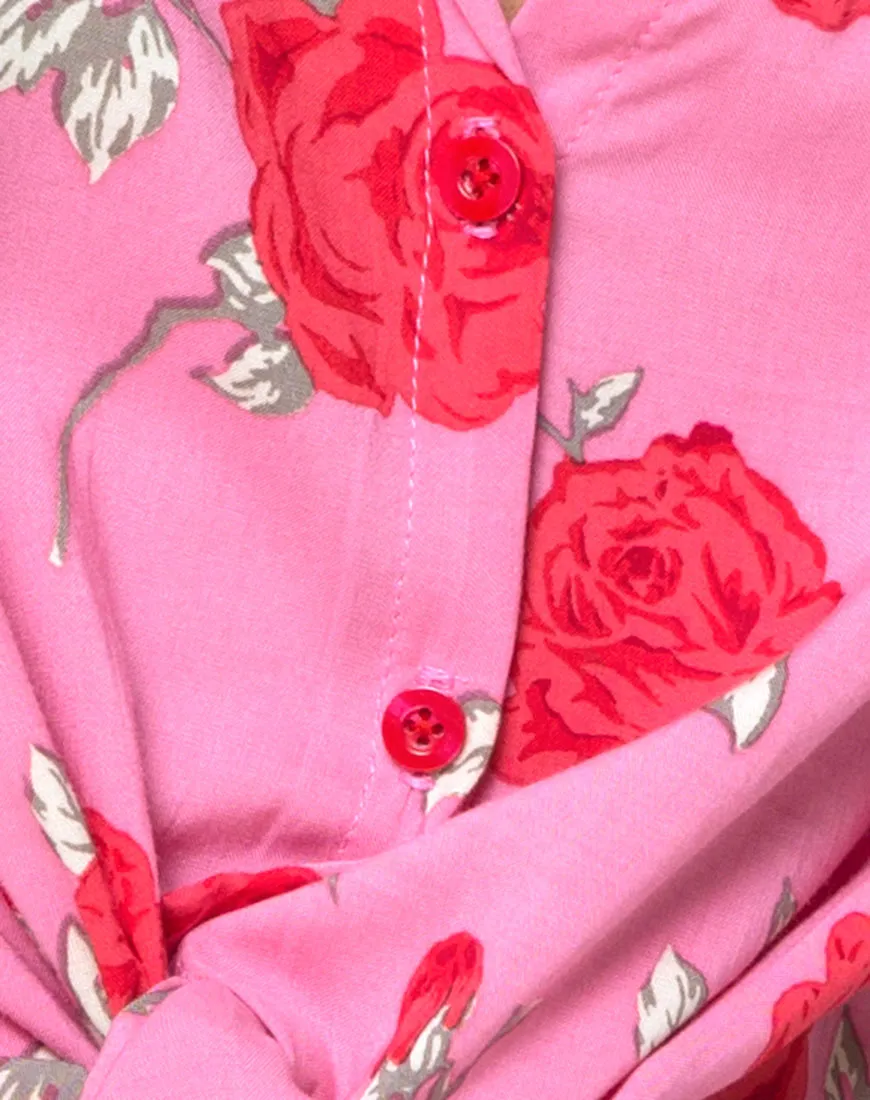 Vual Shirt in Candy Rose