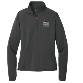 Wash U Ladies Sport-Wick Stretch 1/4-Zip Pullover