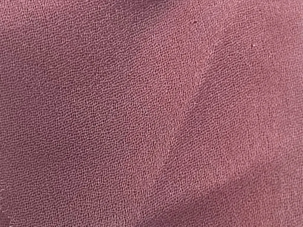 Watermlon Pink Plain 60 Grams Georgette Fabric